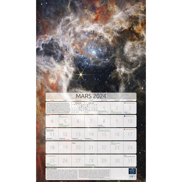 Amds édition  Kalender Astronomique 2024