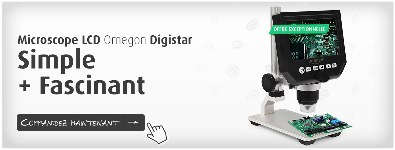 Omegon DigitalView Microscope de poche USB