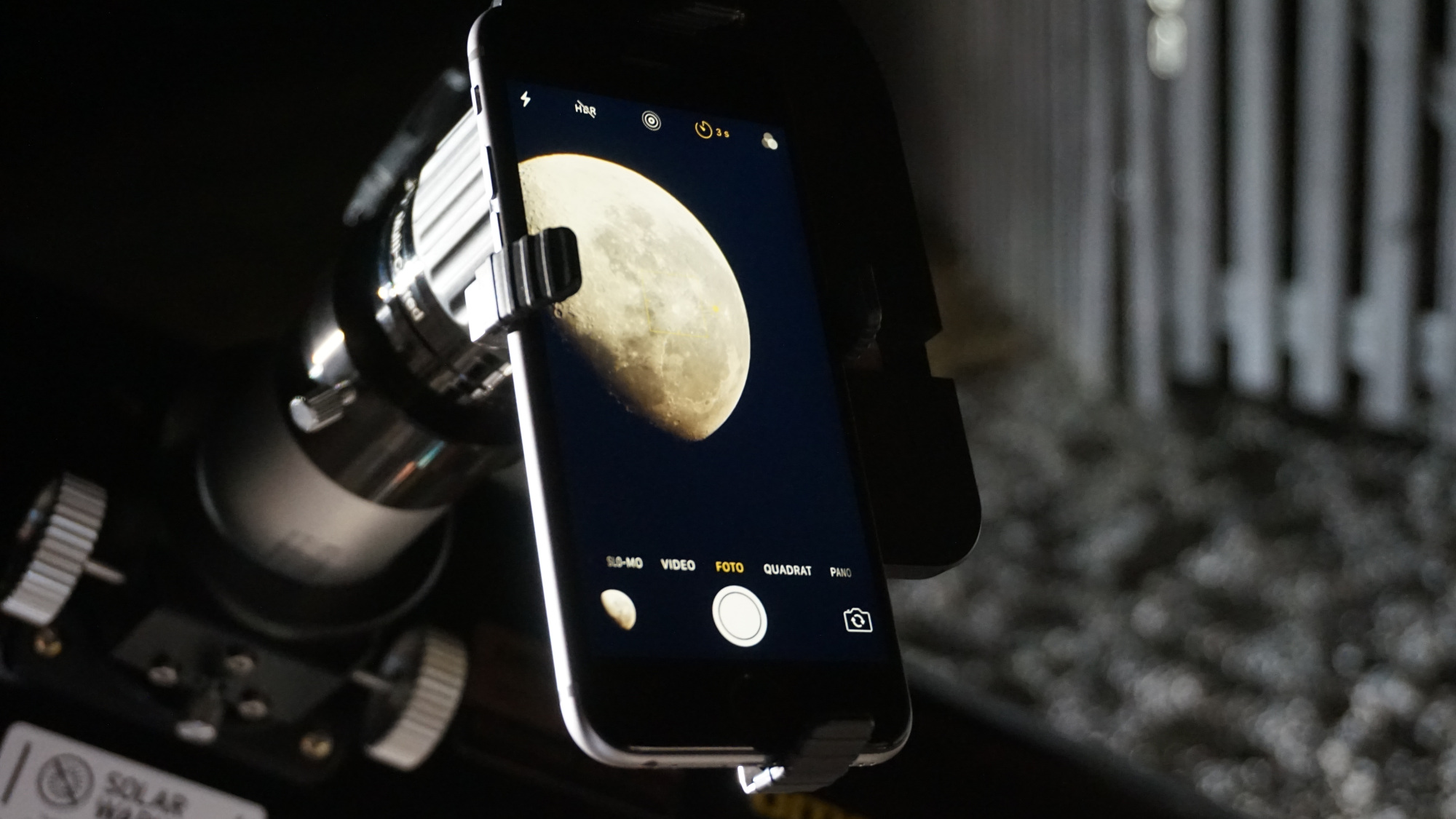 Cómo hacer fotos de la Luna con el móvil