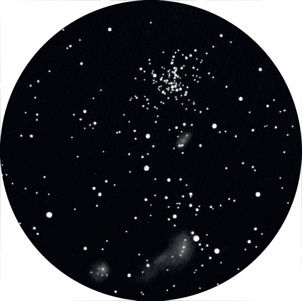 Desenho de M38. O Norte está em baixo. Peter Kiss 