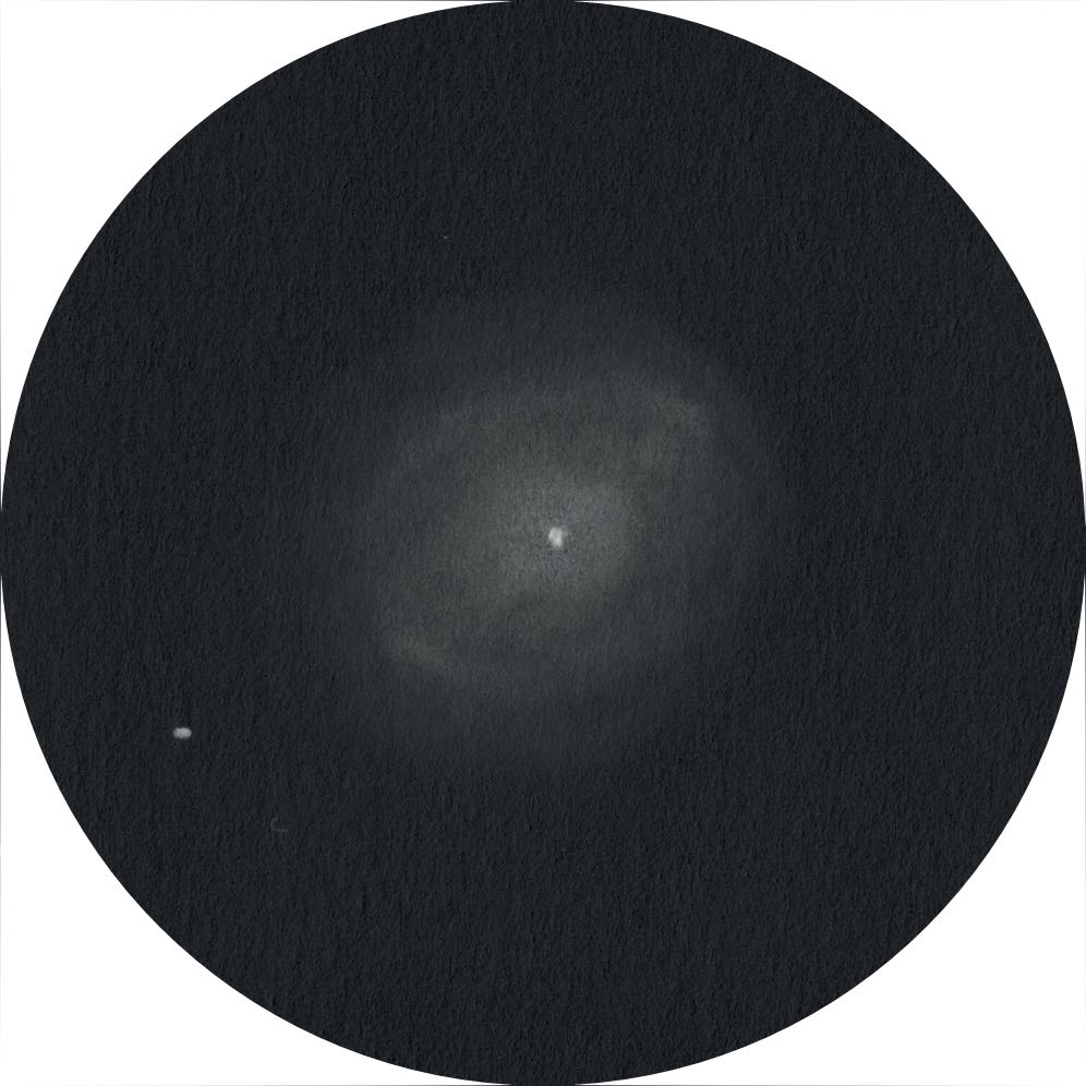 Desen al nebuloasei NGC 6826. Hans-Jürgen Merk