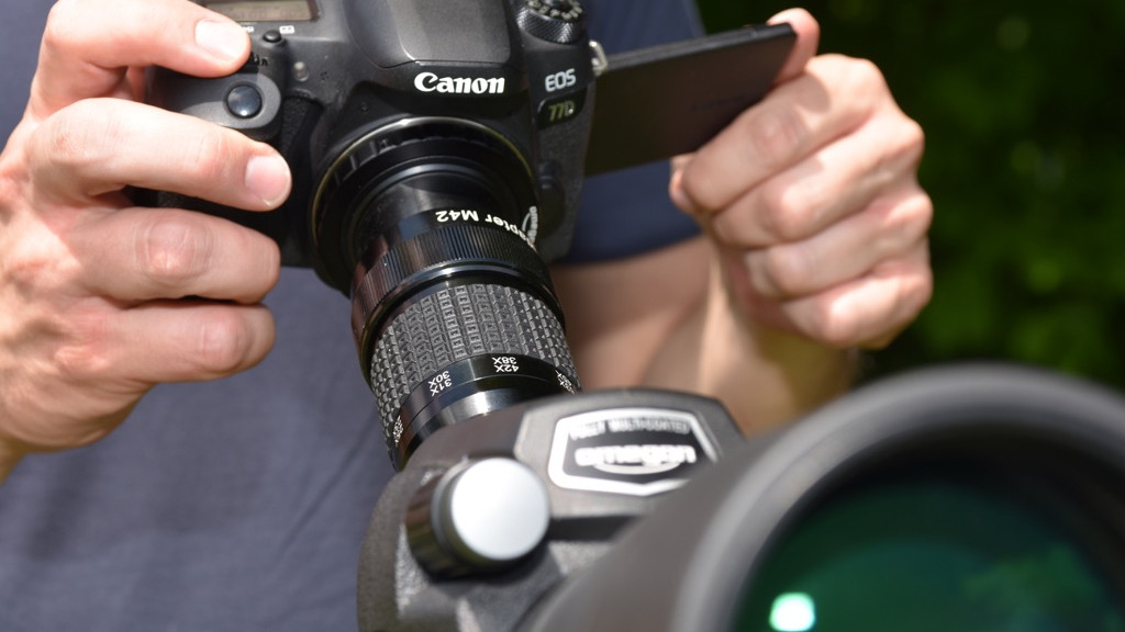 Digiscoping Canon Spektiv