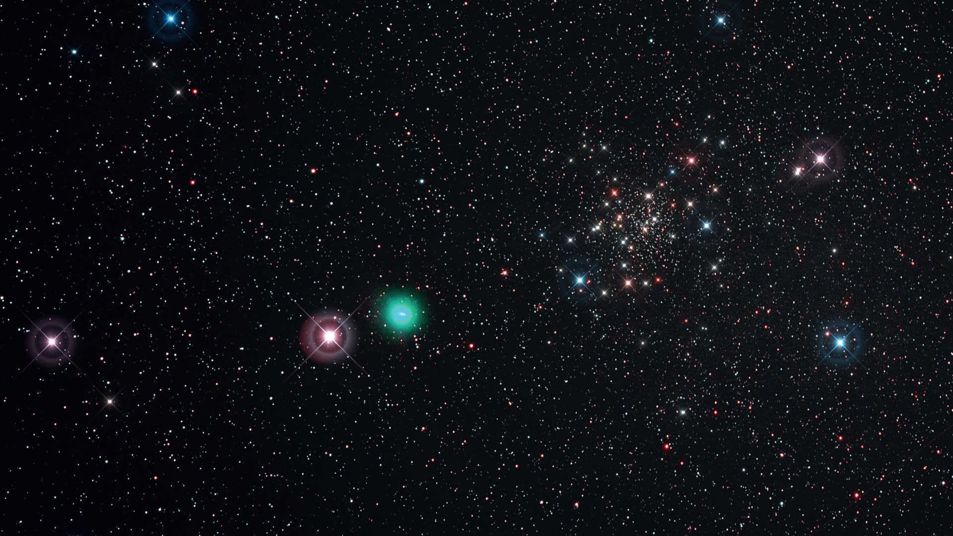 Fotografia de cometas. Execução e processamento de imagem