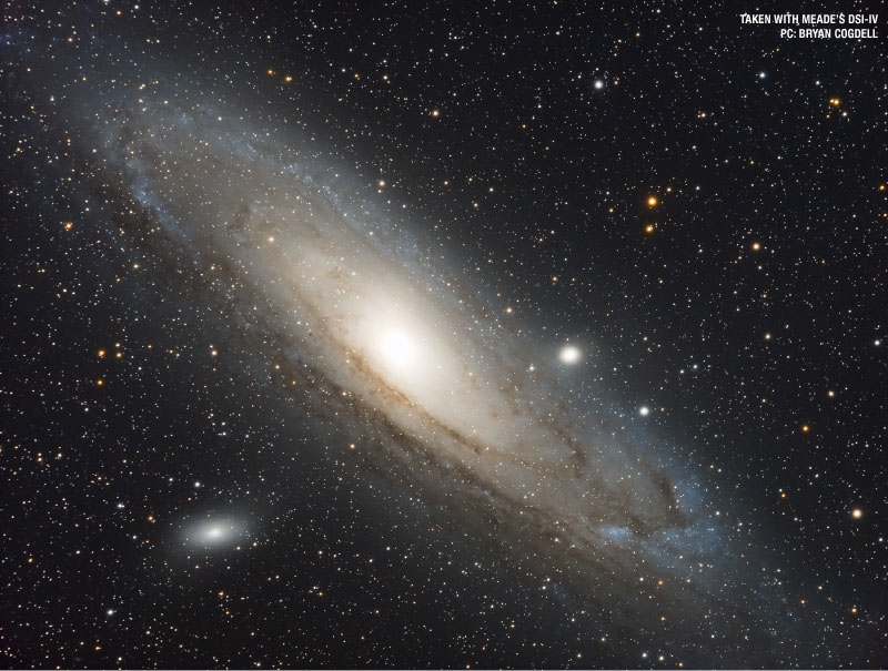 Andromeda: refraktor Meade AP 80/480 Series 6000, montaż LX85 GoTo & DSI IV