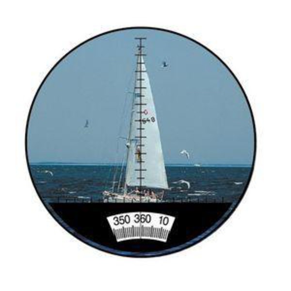 Jumelles Omegon Fernglas Seastar 7x50 mit analogem Kompass Set