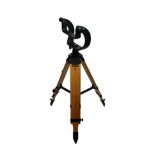 Omegon Holz-Dreibeinstativ mit Gabelstativkopf für Nightstar 20+40x100