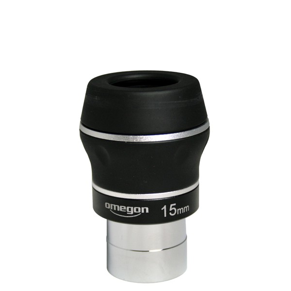 Omegon Ocular ED de campo plano de , 15mm 1,25''