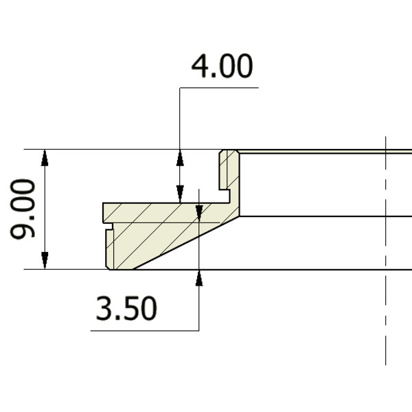 Omegon Adapter T2 / C-mount (męski)