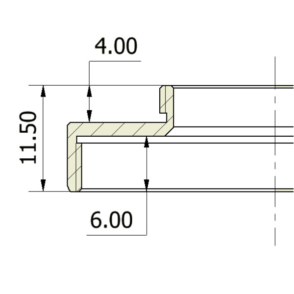 Omegon Adapter C-mount / T2 (męski/żeński)