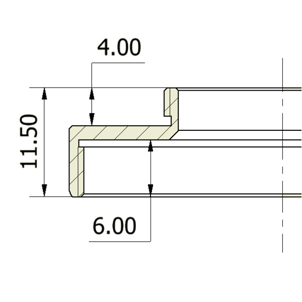 Omegon Adattatore C-mount maschio su T2 femmina