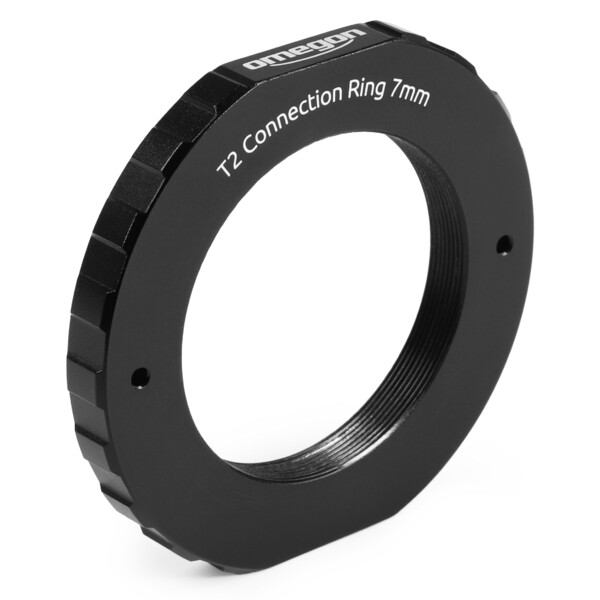 Omegon anel T2 de 7mm com conexão (fêmea/fêmea)