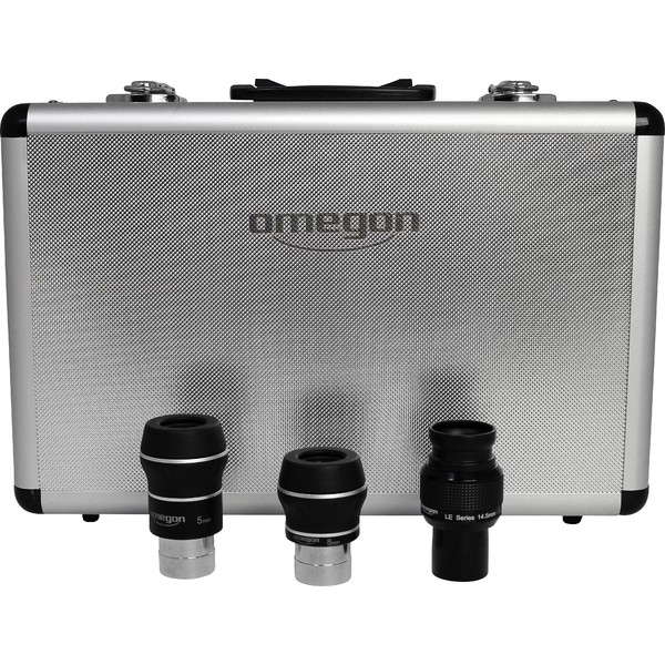 Omegon Maleta de luxe para ocular, ideal para  distancias oculares de hasta 1200 mm