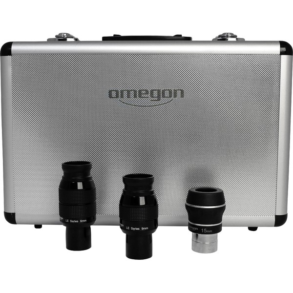 Omegon Maleta de oculares Deluxe, otimizada para distâncias focais de 1200mm até 1800mm