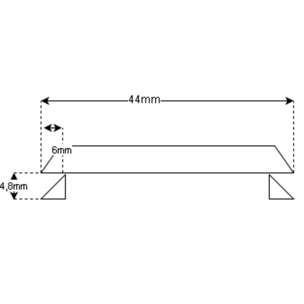 Omegon Snabbkopplingsplatta utbytbar platta OM20