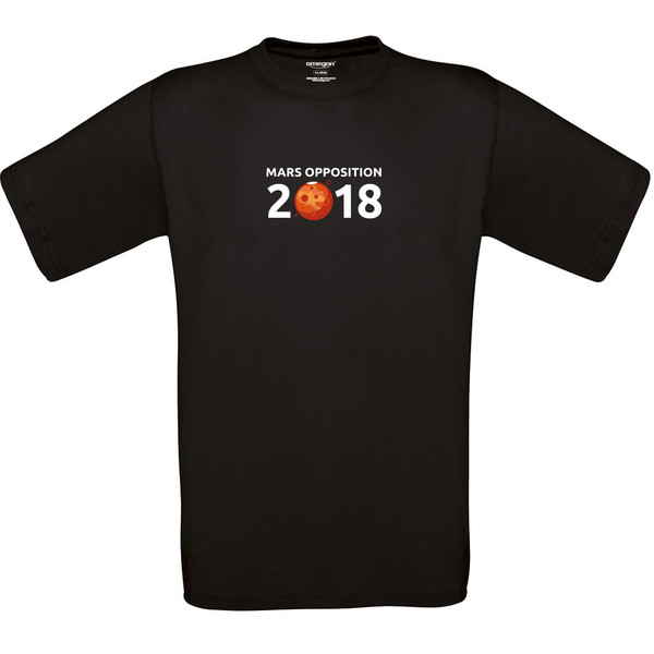 T-shirt Mars Opposition 2018 - Storlek M svart