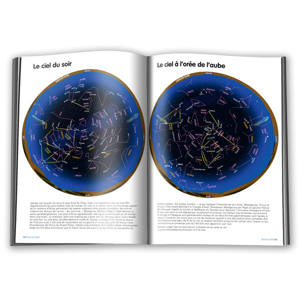 Amds édition  Jahrbuch Le ciel à l'oeil nu en 2019