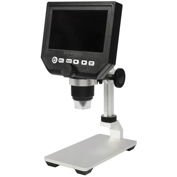 Omegon stereoscopic Digistar 600x LED microscope set - beach
