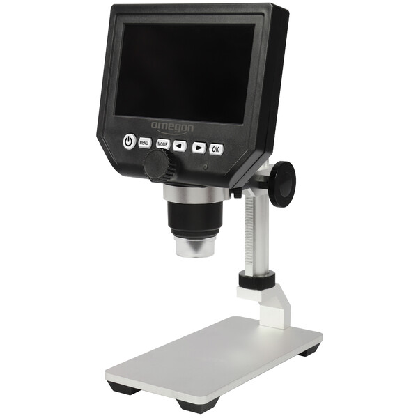 Omegon Microscopio DigiStar de , 1x-600x, LCD de 4,3''