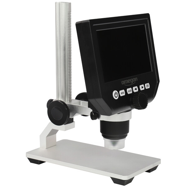 Omegon stereoscopic Digistar 600x LED microscope set - beach