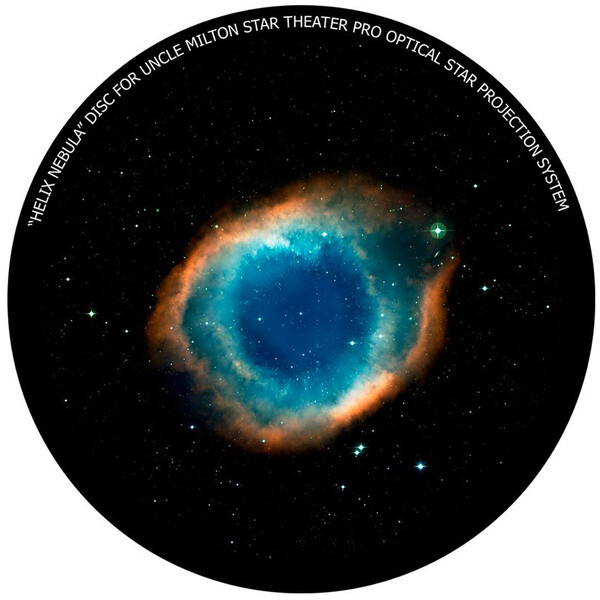 Omegon Slide för Star Theater Pro med motivet Helix Nebula