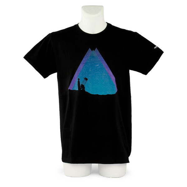 Omegon Koszulka T-shirt z teleskopem Dobsona, rozmiar L
