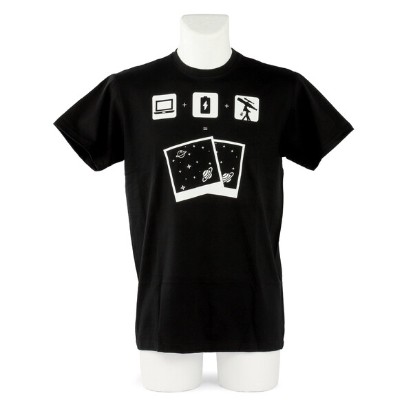 Omegon Koszulka T-shirt z motywem astrofotografii, rozmiar XL