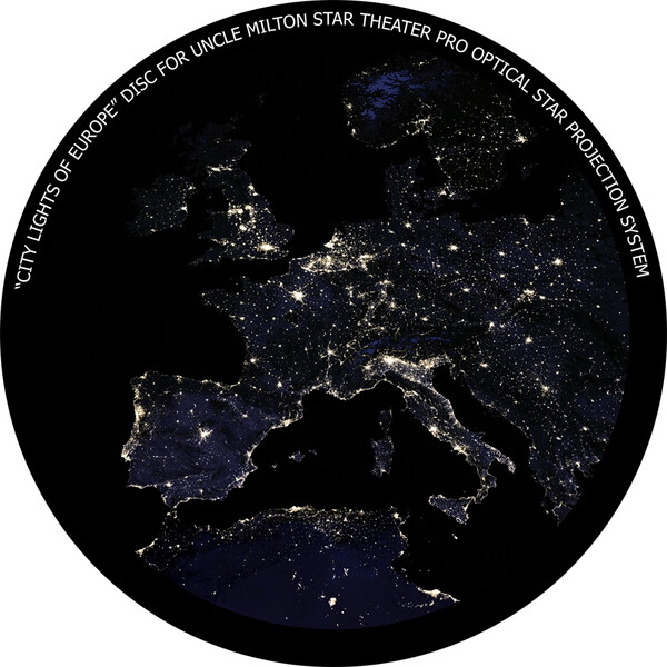 Omegon Diapositive pour le Star Theater Pro avec, pour motif, Europe