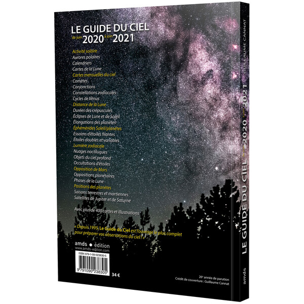 Amds édition  Jahrbuch Le Guide du Ciel 2020-2021