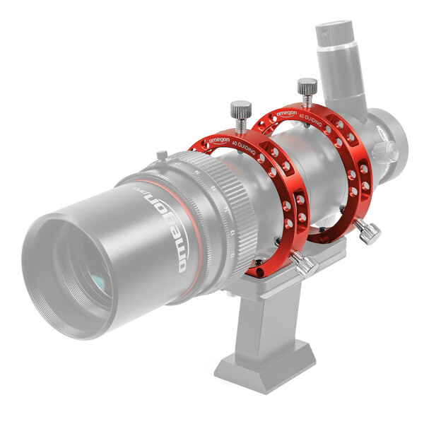 Omegon Anéis de fixação de telescópio guia Guiding Rings for 40/180 APO