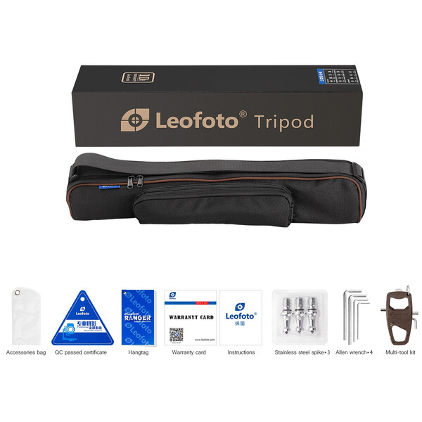 Leofoto Carbon-Dreibeinstativ LX-254CT Urban + Ballhead XB-32