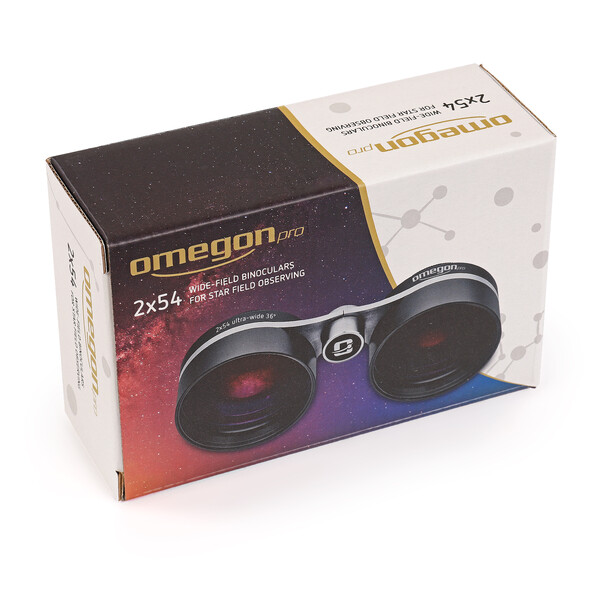 Omegon 2x54 binoculars for star field observation