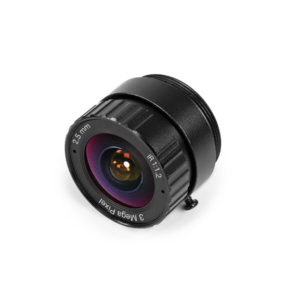 Omegon CS-monterat objektiv 2,5 mm f/1,2