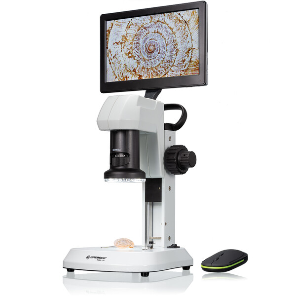 BRESSER Analyth LCD Mikroskop, screen, 0.7x-4.5x, AL/DL, LED, 5MP