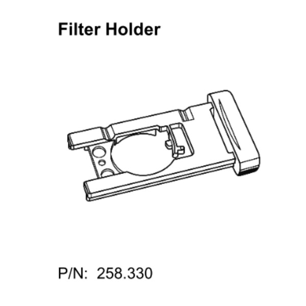 SCHOTT Leerer Filterhalter für KL, für Einlegefilter Ø = 28mm