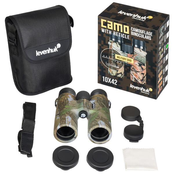 Levenhuk Fernglas 10x42 Camo Grass