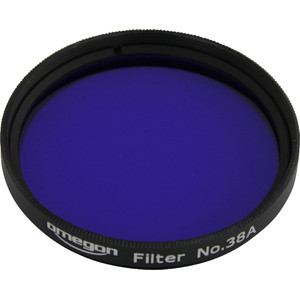 Omegon Filtre coloré  #38A bleu profond 2''