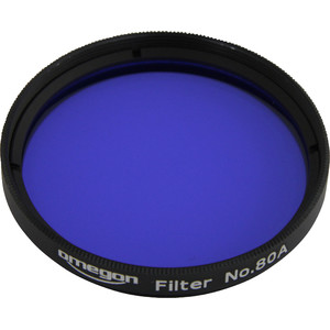 Omegon Filtro colorido azul 2'' Farbfilter #80A