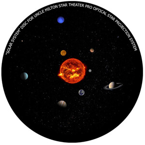 Omegon Disc for the Star Theater Pro with Solar System Design