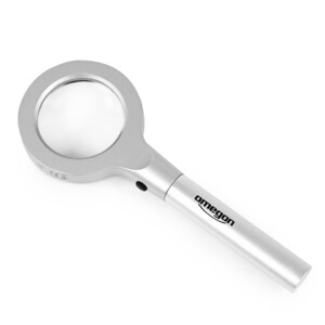 Omegon Magnifying glass 85mm LED illuminated magnifier