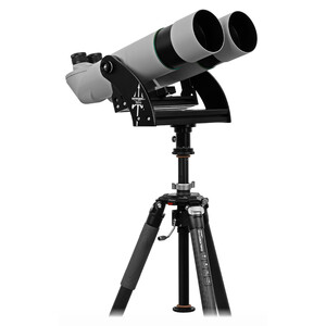 Omegon Brightsky 30x100 90° binoculars including Neptune fork mount with centre column and tripod