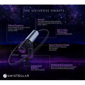 Unistellar Smart Telescope N 114/450 eVscope 2 + Backpack