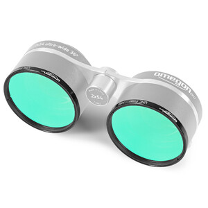 Omegon Szerokokątna lornetka 2x54 do obserwacji pól gwiezdnych + 2 Filtr Pro UHC M56