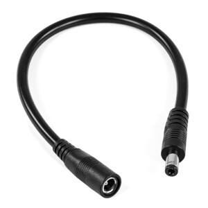 Omegon Cablu Adapter 5,5-2,1 (weiblich, pin) - 5,5-2,5 (männlich)