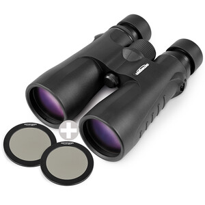 Omegon Binocolo Blackstar 2.0 10x50 + 2 filtri solari