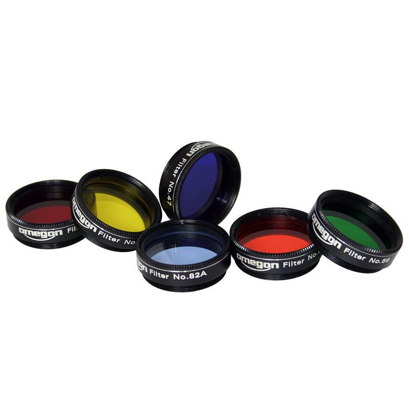 Omegon Conjunto de filtros de côr 1.25" (6 peças)