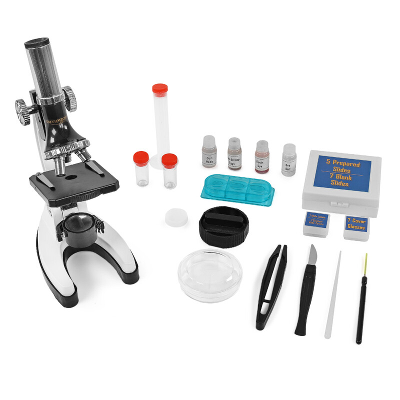 Microscope Omegon MonoView, Microscopie Set, 1200x