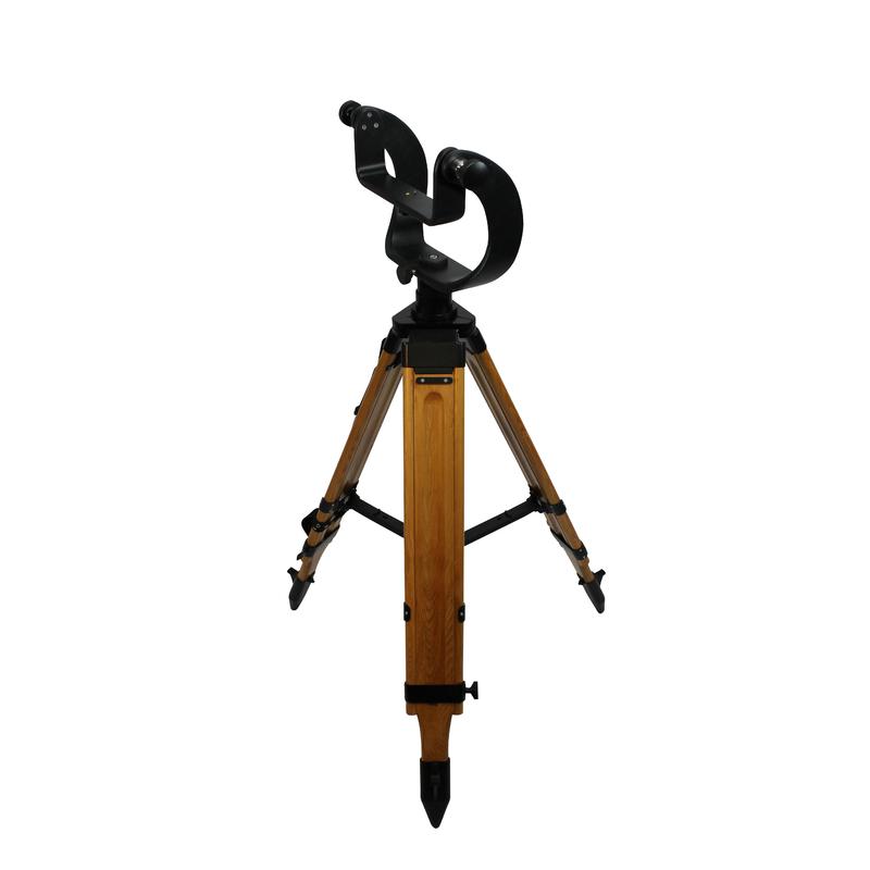 Omegon Holz-Dreibeinstativ mit Gabelstativkopf für Nightstar 20+40x100