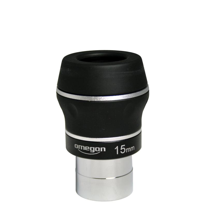 Omegon Ocular ED de campo plano de , 15mm 1,25''