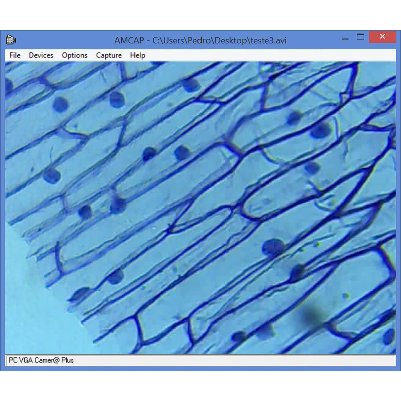 Omegon Microscope MonoView, MicroStar, achromat, 1280x, LED