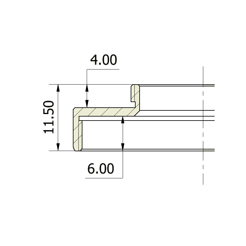 Omegon Adaptador C-Mount (macho) para T2 (hembra)